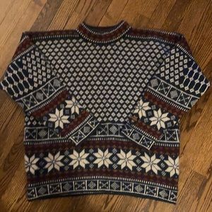 Vintage Dale of Norway Men’s wool sweater - large